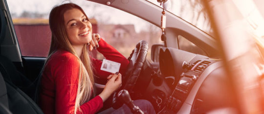 Un jeune conducteur
