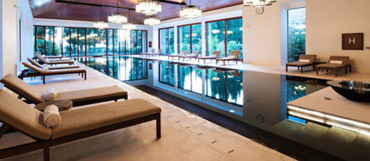 hôtel avec piscine chauffée