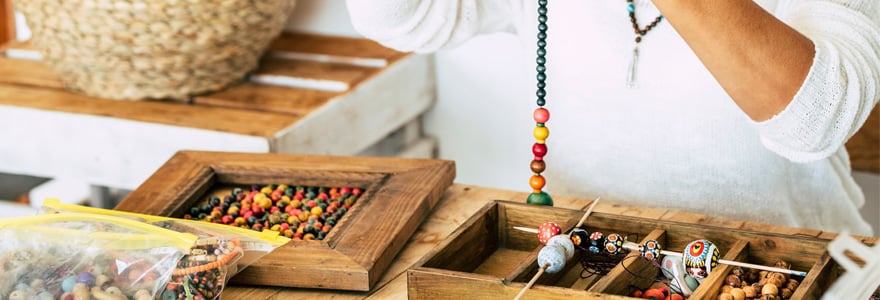 Lot De 24 Perles Artisanales - Idéales Pour La Création De Bijoux Et DIY