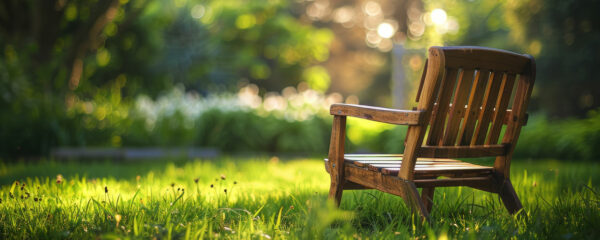 fauteuil de jardin en bois